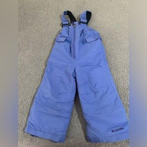 Columbia size 2-3 T snow bibs.